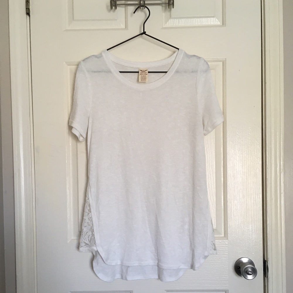 Faded Glory Top w/Lace Accents